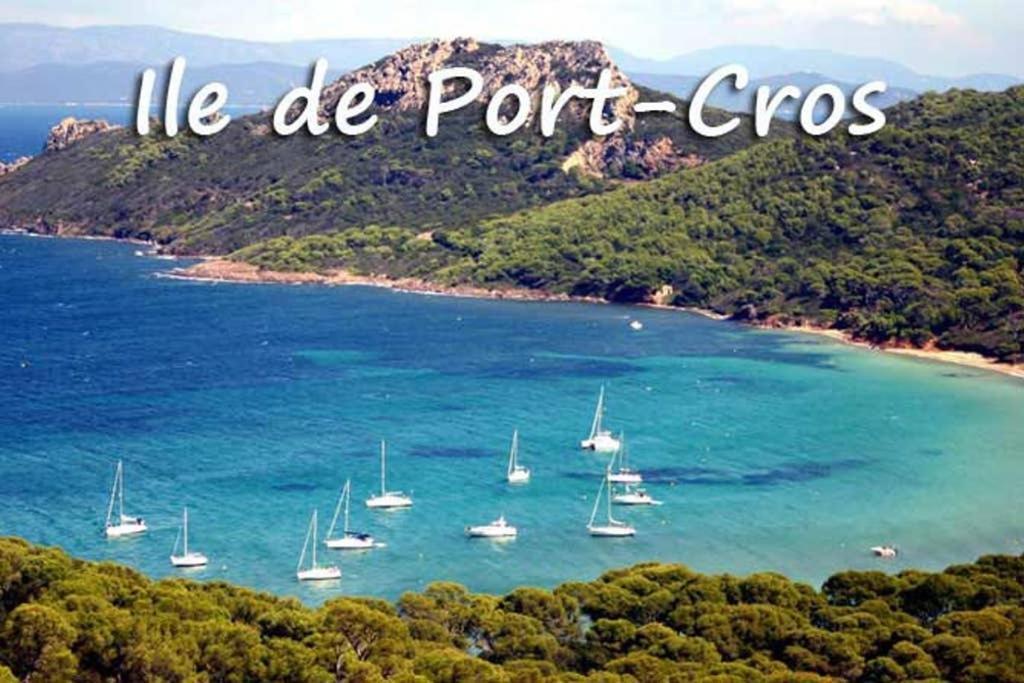 Studio Port De Hyeres Proche Des Plages Exterior foto